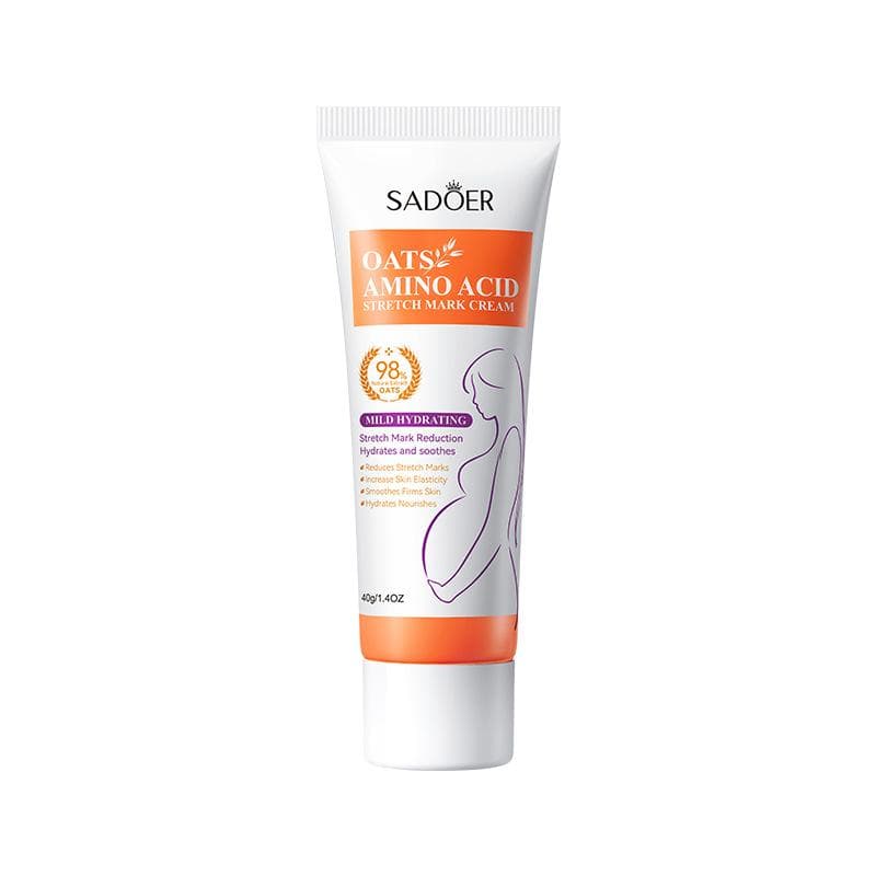 Oatmeal Moisturizer 40g SADOER Mild Non-irritating Rejuvenating Body Lotion Stretch mark cream