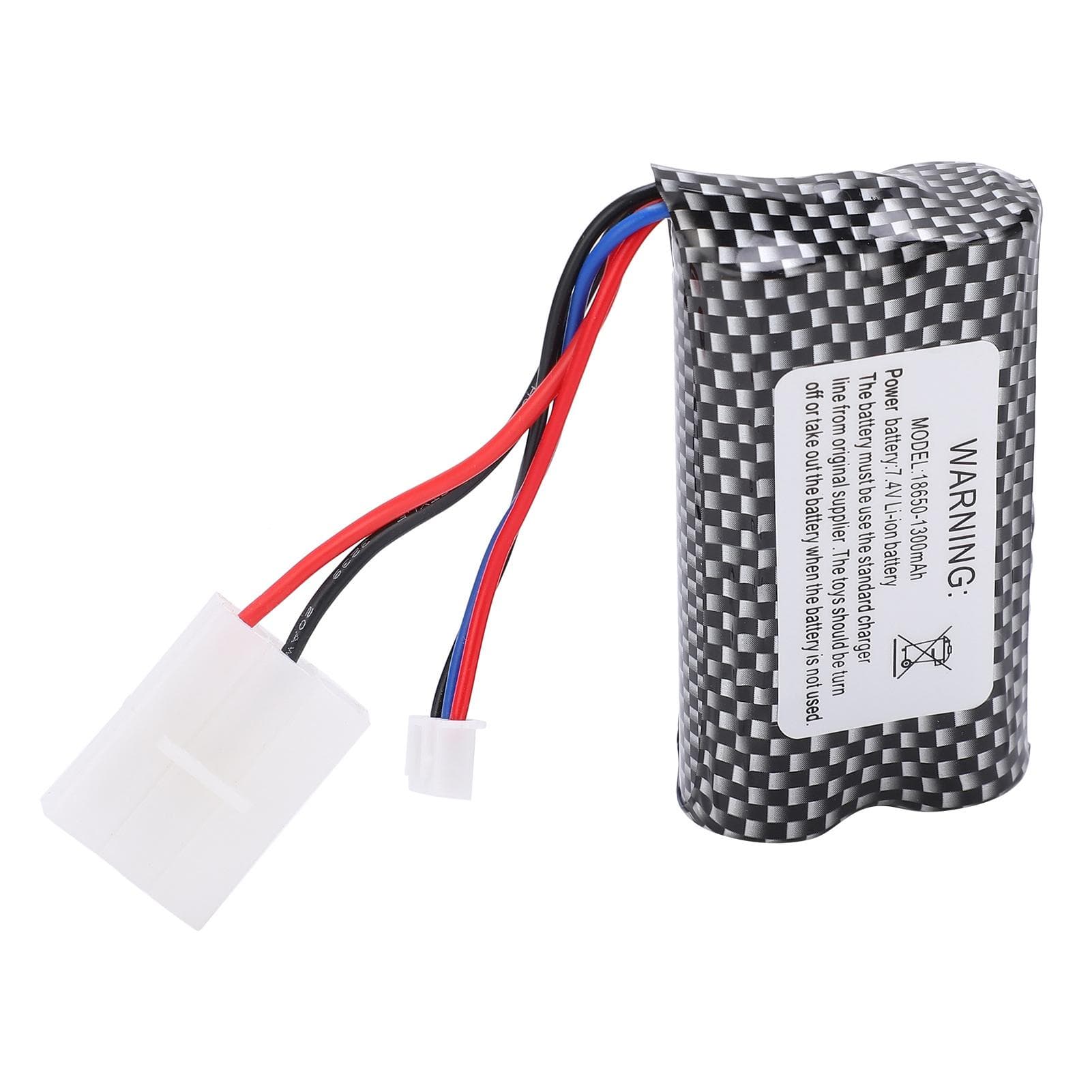 Large Capacity 7.4V 1500mAh Rechargeable Lithium Battery for Remote Control Car Degrading