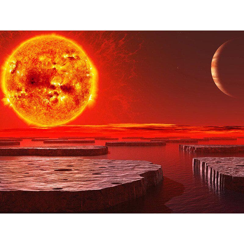 5D DIY Diamond Embroidery The Sun on Mars Diamond Painting Cross Stitch 20X30CM