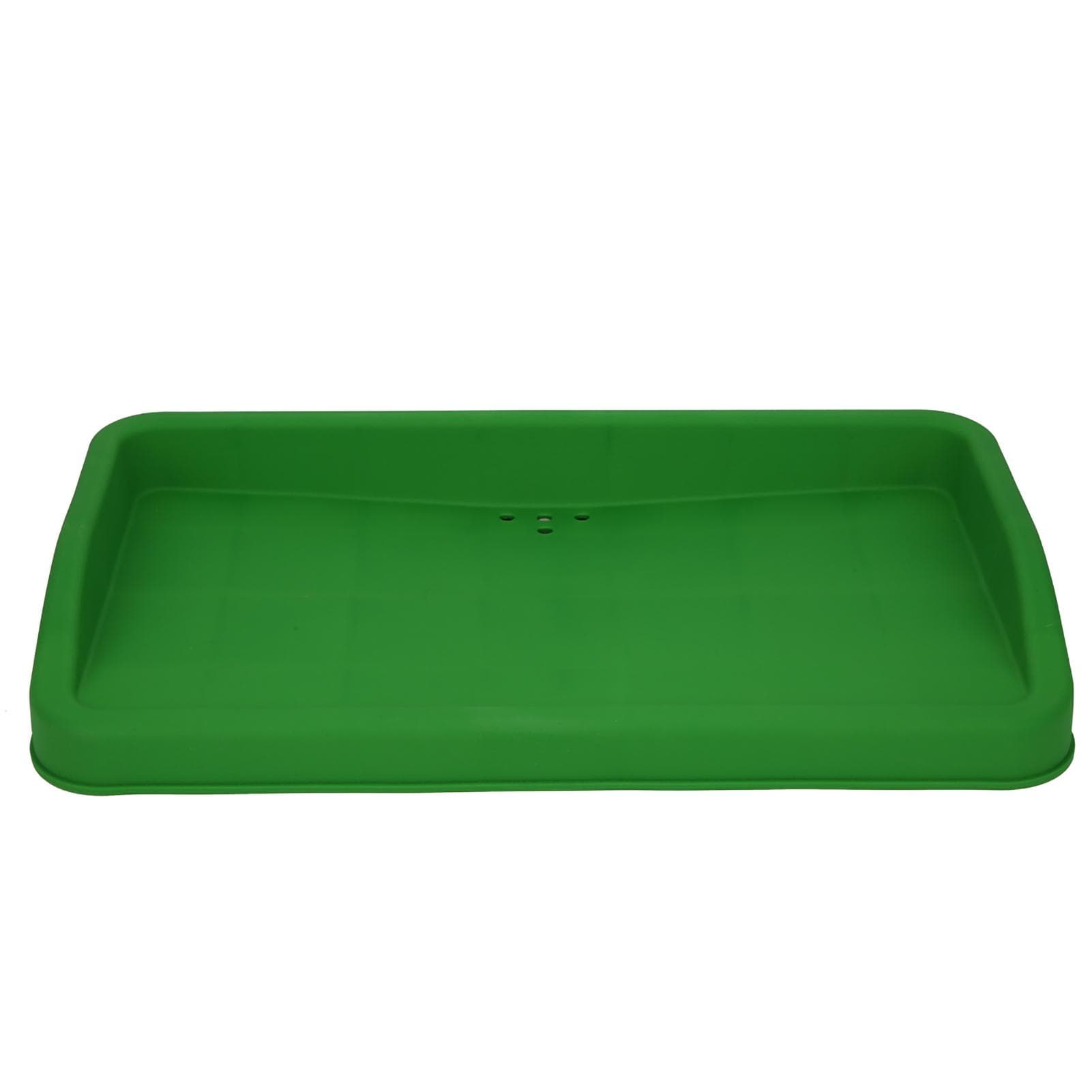 Golf Rubber Silicon Serve Box Storage Case Ball Tray Container Golfing Supplies Green