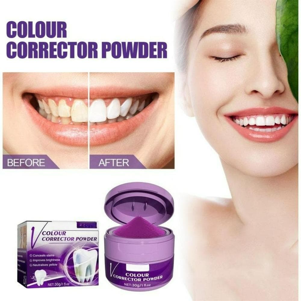 Powerful Natural Teeth Powder Removes Stains, Freshens Breath and Promotes Healthy Teeth 30g