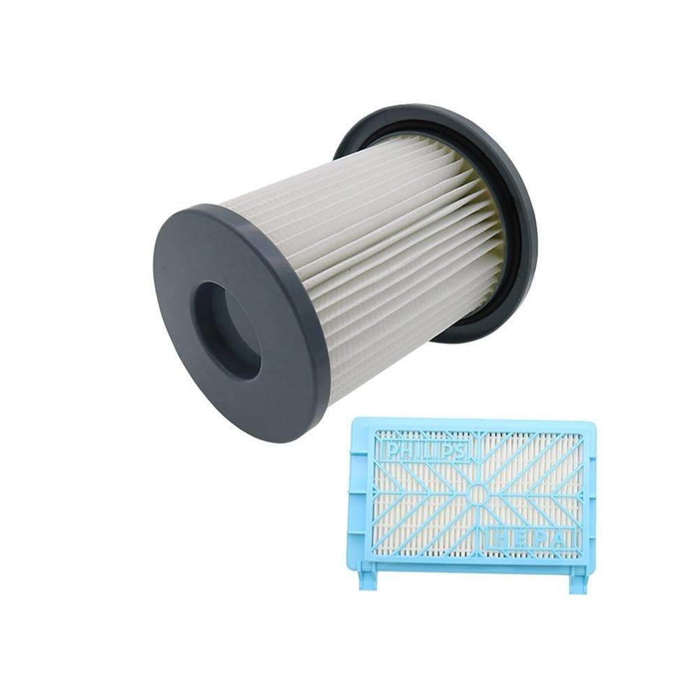 2Pcs/Set Vacuum Cleaner HEPA +Air Filter For Philips FC8720 FC8724 FC8732 FC8734 FC8736 FC8738 FC8740 FC8748