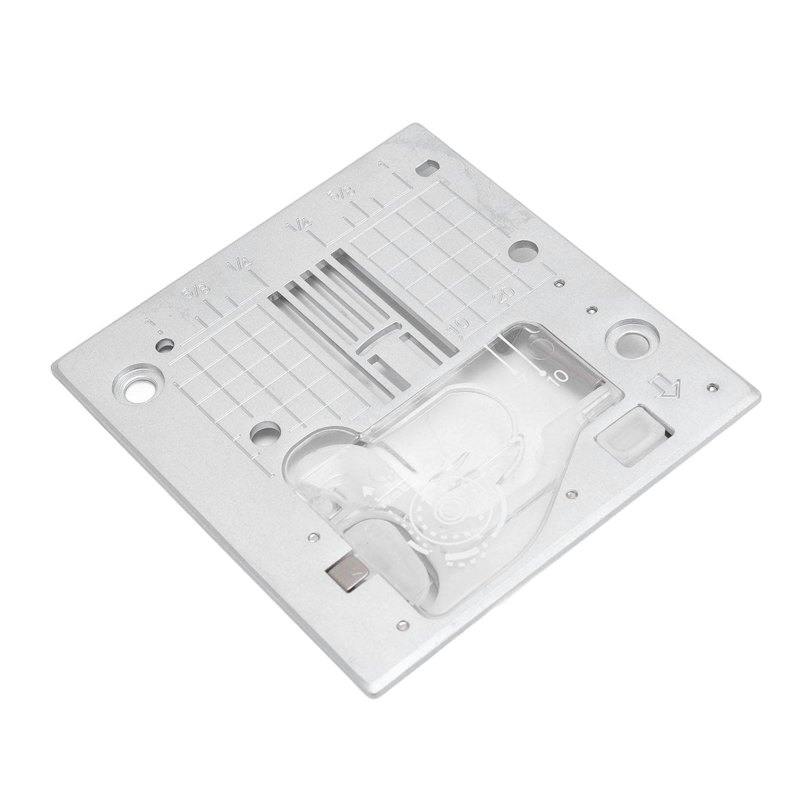 Sewing Machine Needle Plate Stainless Steel Sewing Needle Board with Plastic Cover Plate for FY700
