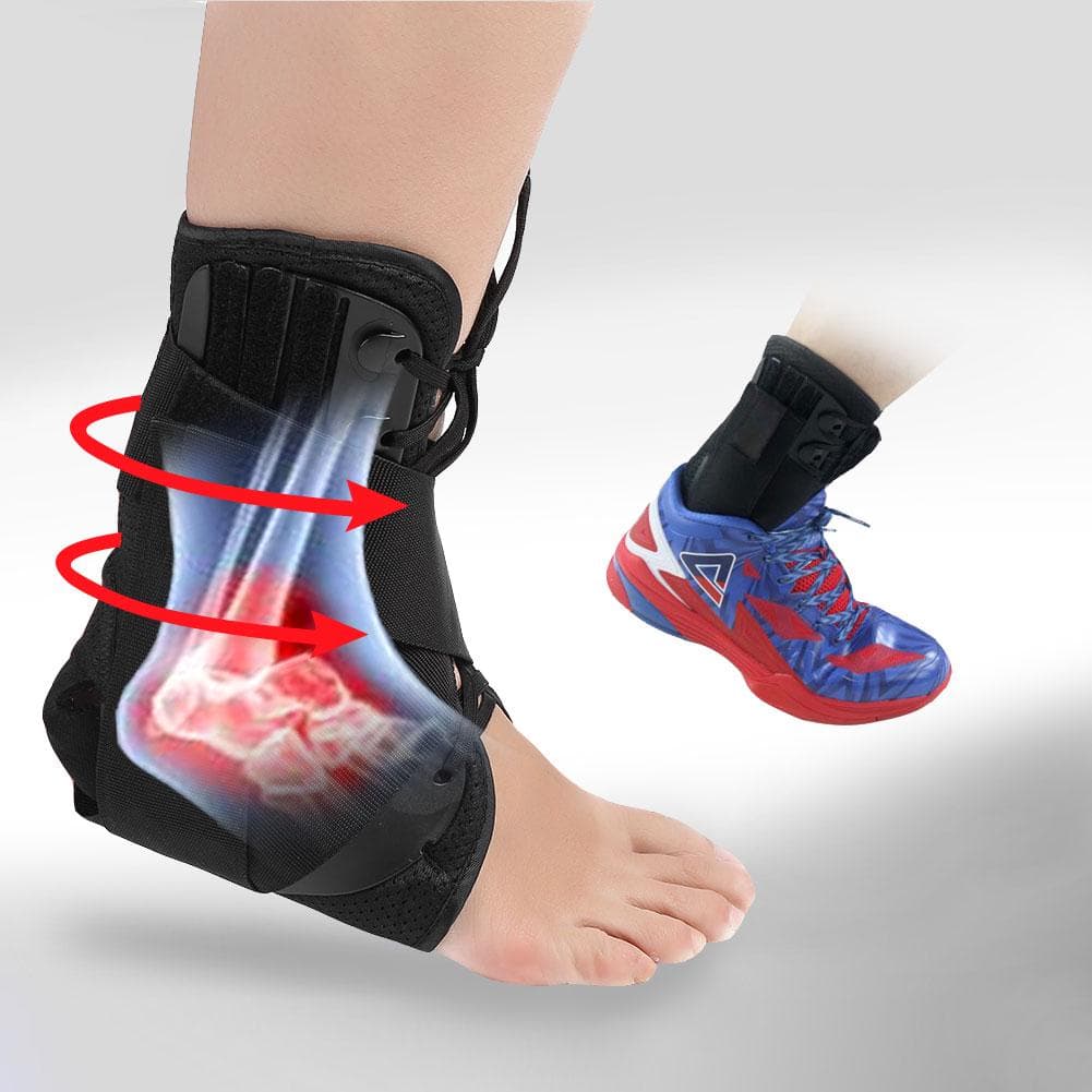 Breathable Orthosis Ankle Brace Support Protection Corrector Sprain Arthritis Recovery L M (40-42)