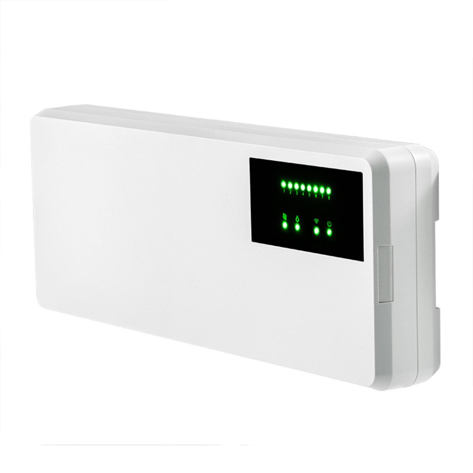 8-Channel Concentrator Hub Controller 8 Sub-chamber Electric Valve Control Box for Underfloor white