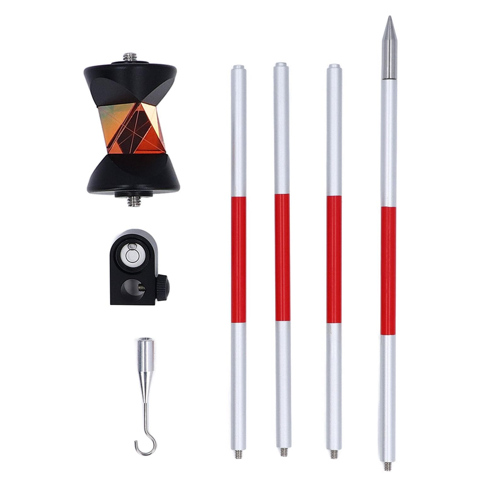 360 Degree Prism Universal Reflective Surveying Prism with Rod for Trimble Total Station