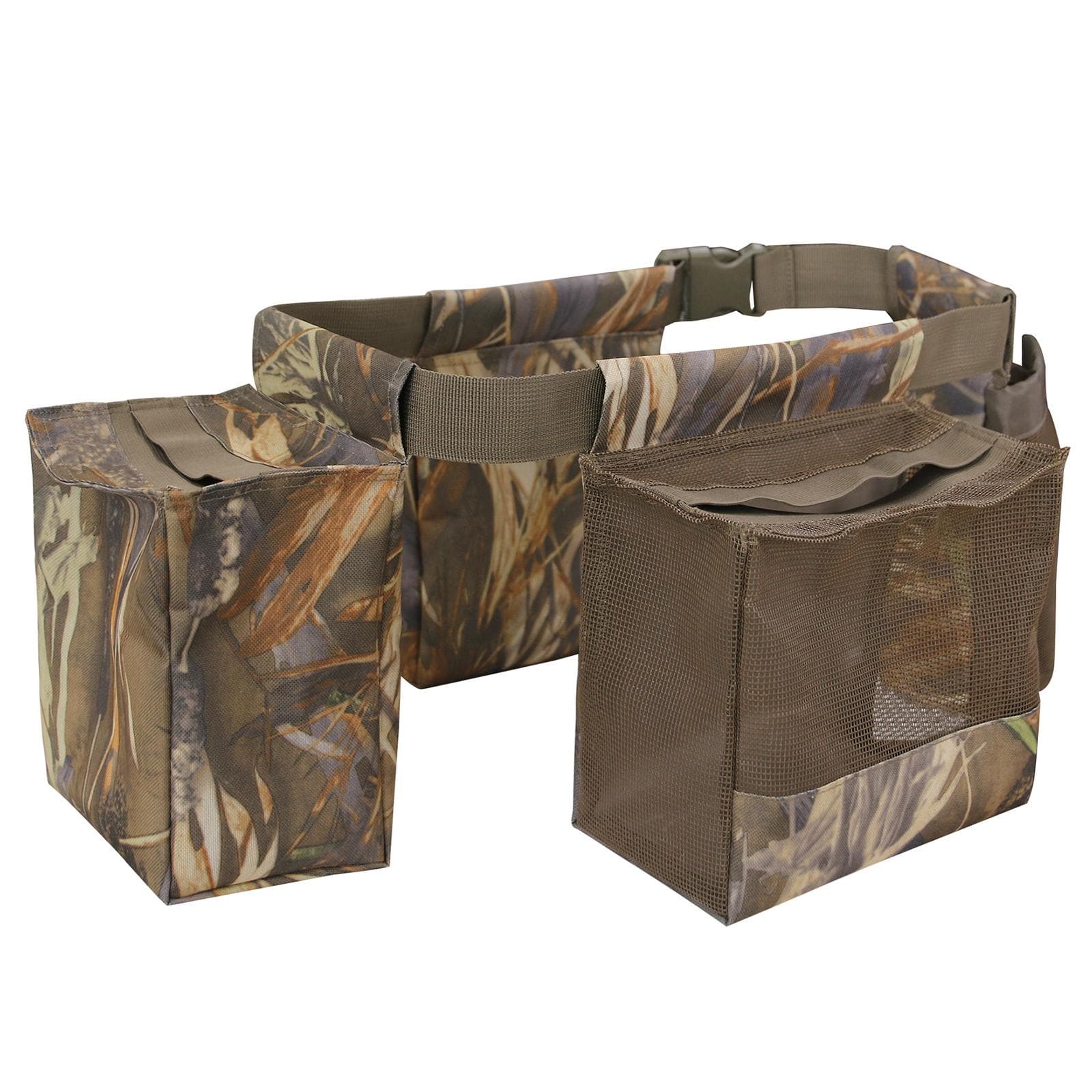 Adjustable Dove Belt Hunting Bag with Game Pouch Shell Bags Water Bottle Carrier for Hunting camouflage