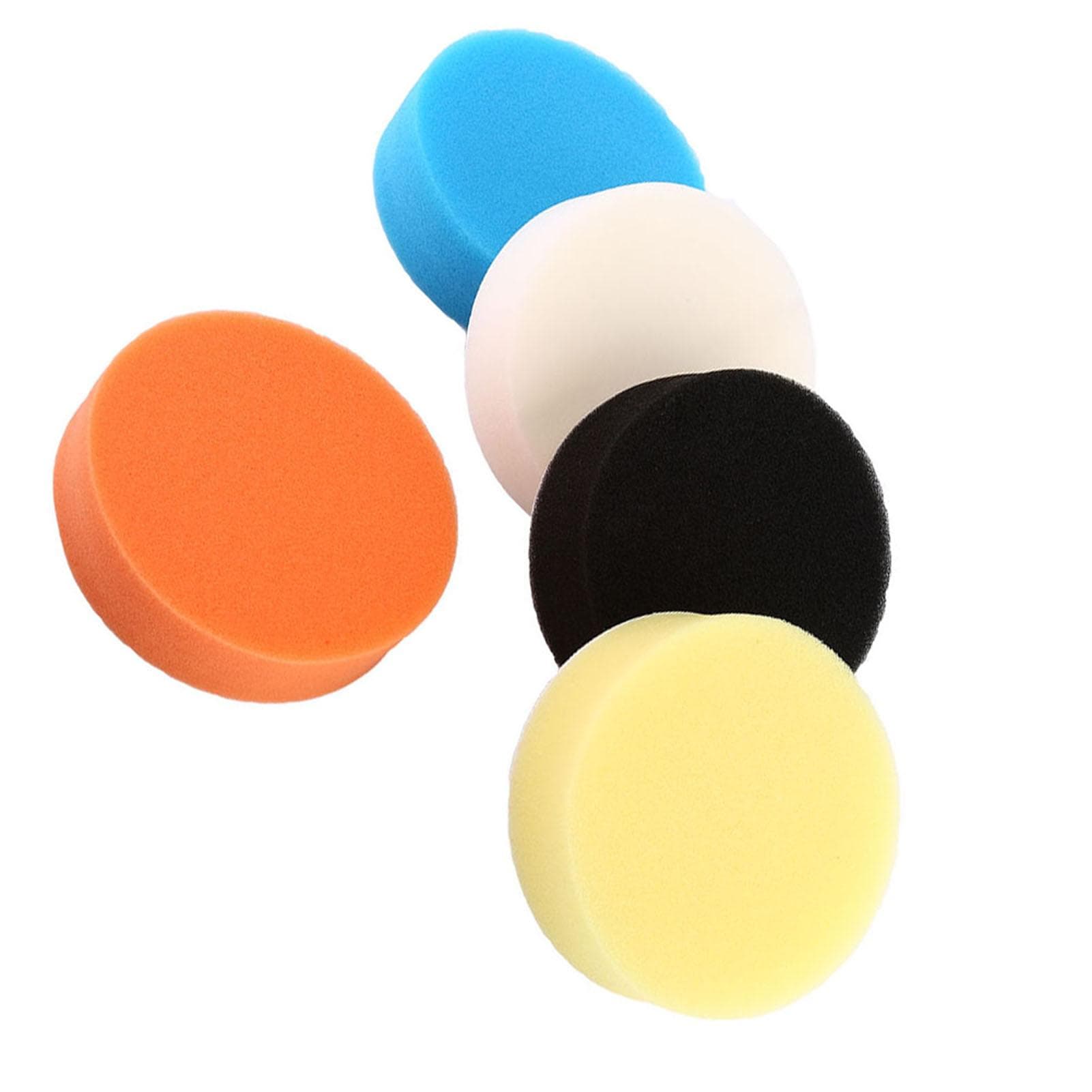 5Pcs 6  Sponge Polishing Buffing Waxing Pad Kit Tool for Car Polisher Buffer