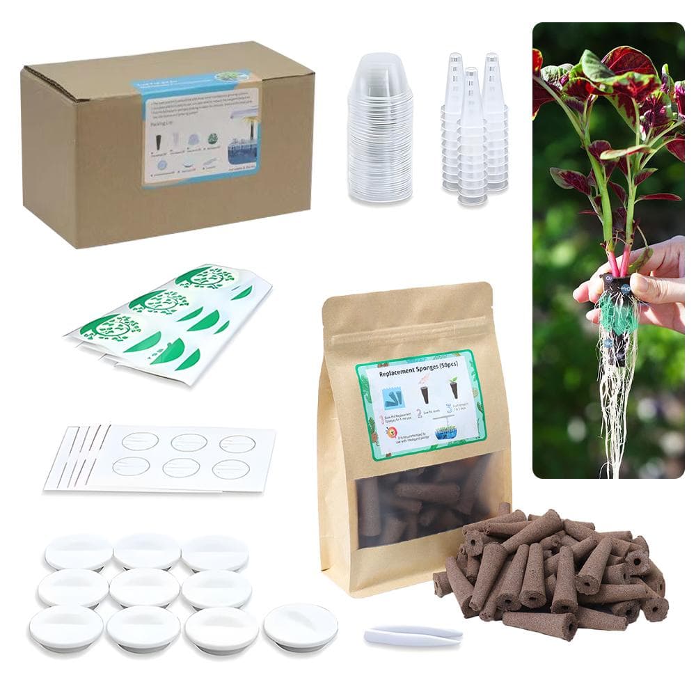 161Pcs Hydroponics Growing System Kit Hydroponic Planting Machine Set Soilless Cultivation 30 Grow 161pcs