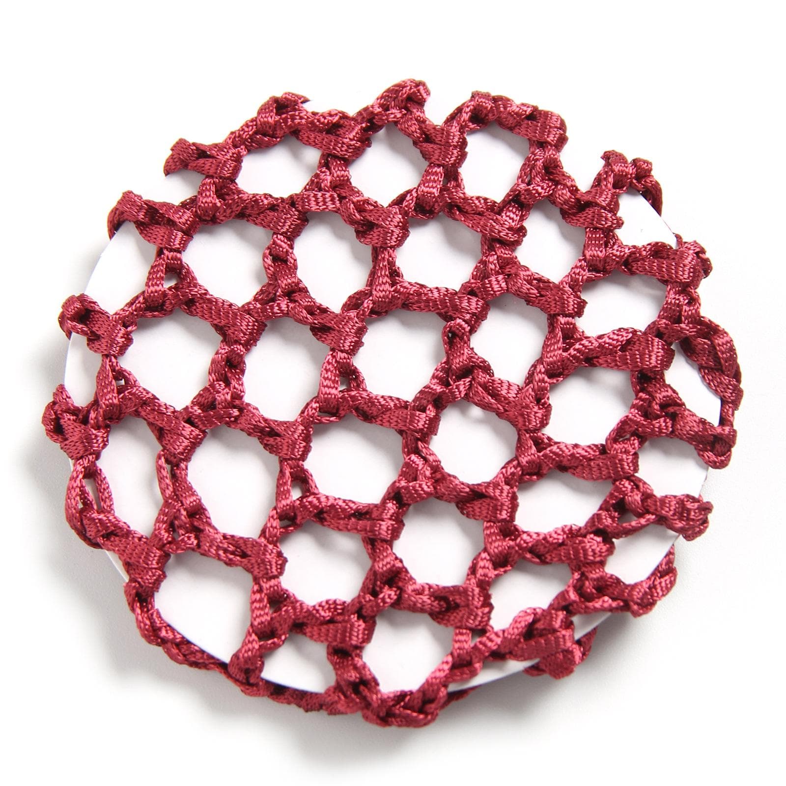 Professional Braided Hair Net for Nurse, Stewardess, and Dance - Diamond-Free Bun Headdress