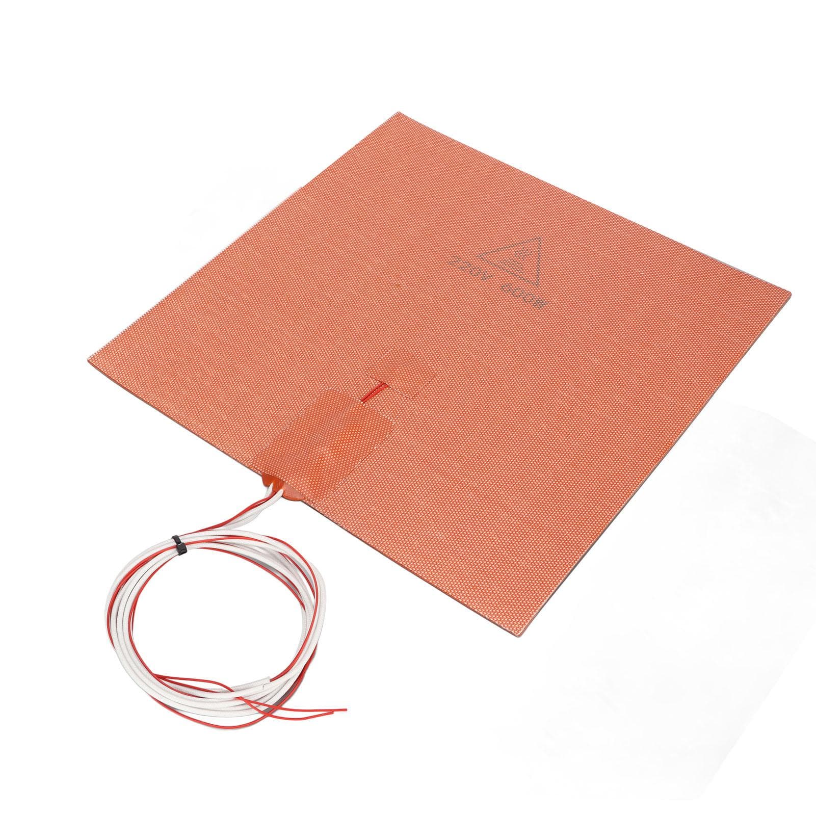 Silicone Heating Pad 280x280mm 220V 600W High Temperature Resistance Hot Bed Silicone Heater Mat