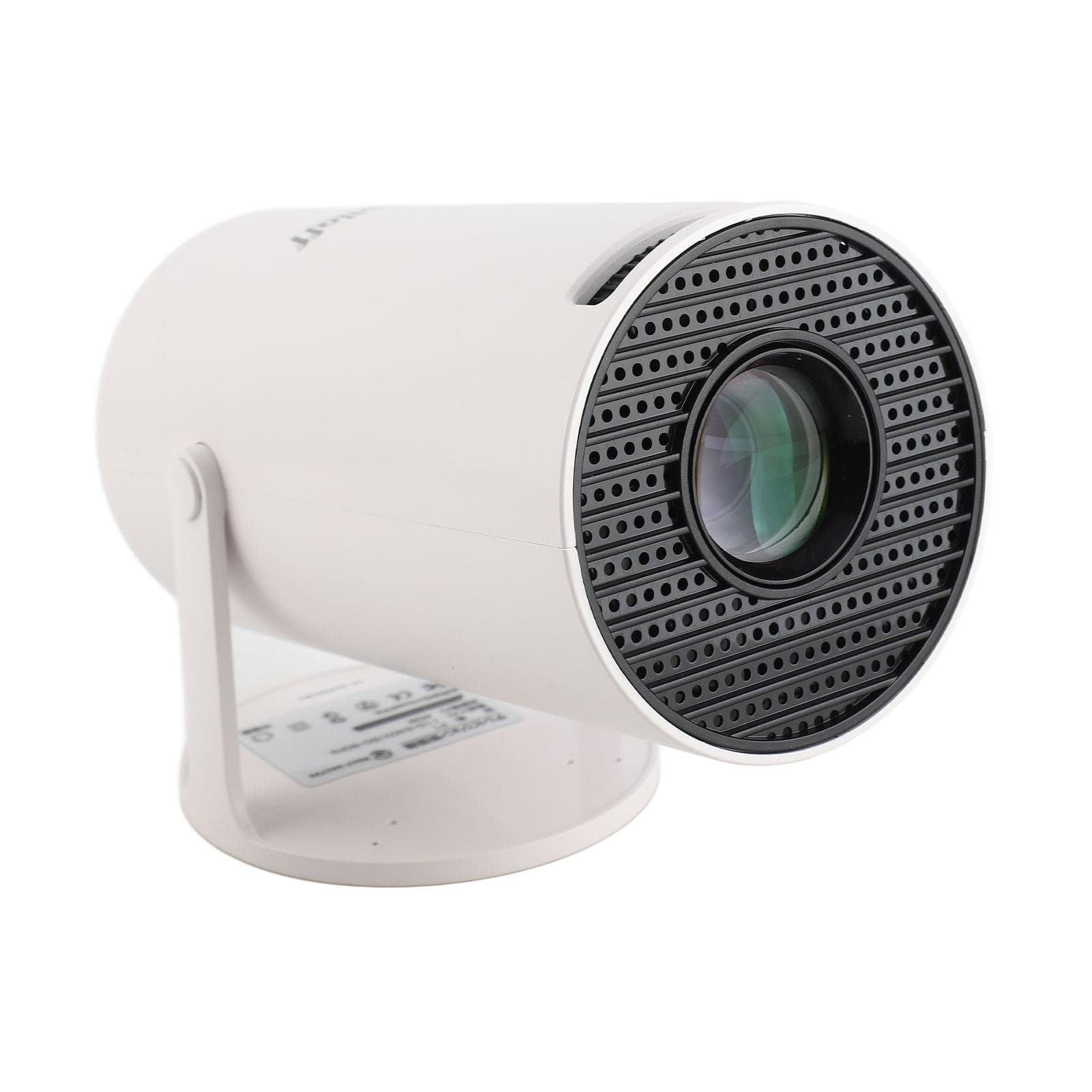 Smart Projector with Remote Control 720P Native Auto Keystone Manual Focus 270 degrees Adjustable US Plug
