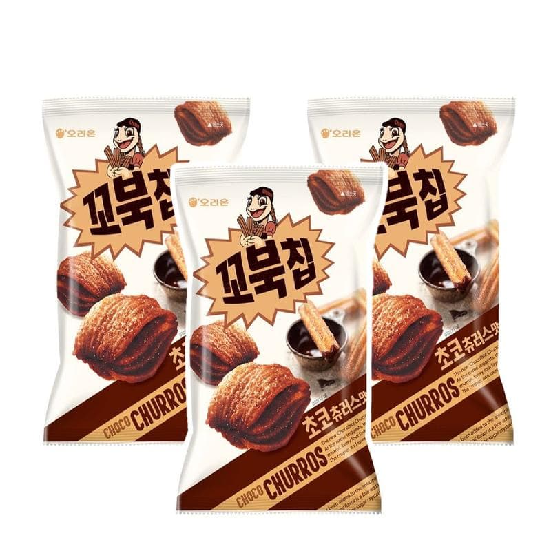 Orion Turtle Chips Choco Chrruos Flavor 120g (5 Options) 3