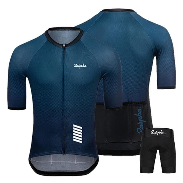 Raphaful 2023 New Arrival Cycling Shirt Summer Men's Short Sleeve Cycling Clothing Comfortable Breathable Cycling Bib Suit Cycli L