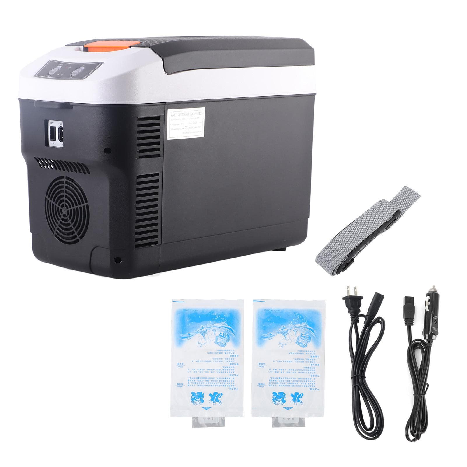 Mini Fridge 12L Cooling Heating Dual Use 12V Car Refrigerator Bedroom Small Freezer L