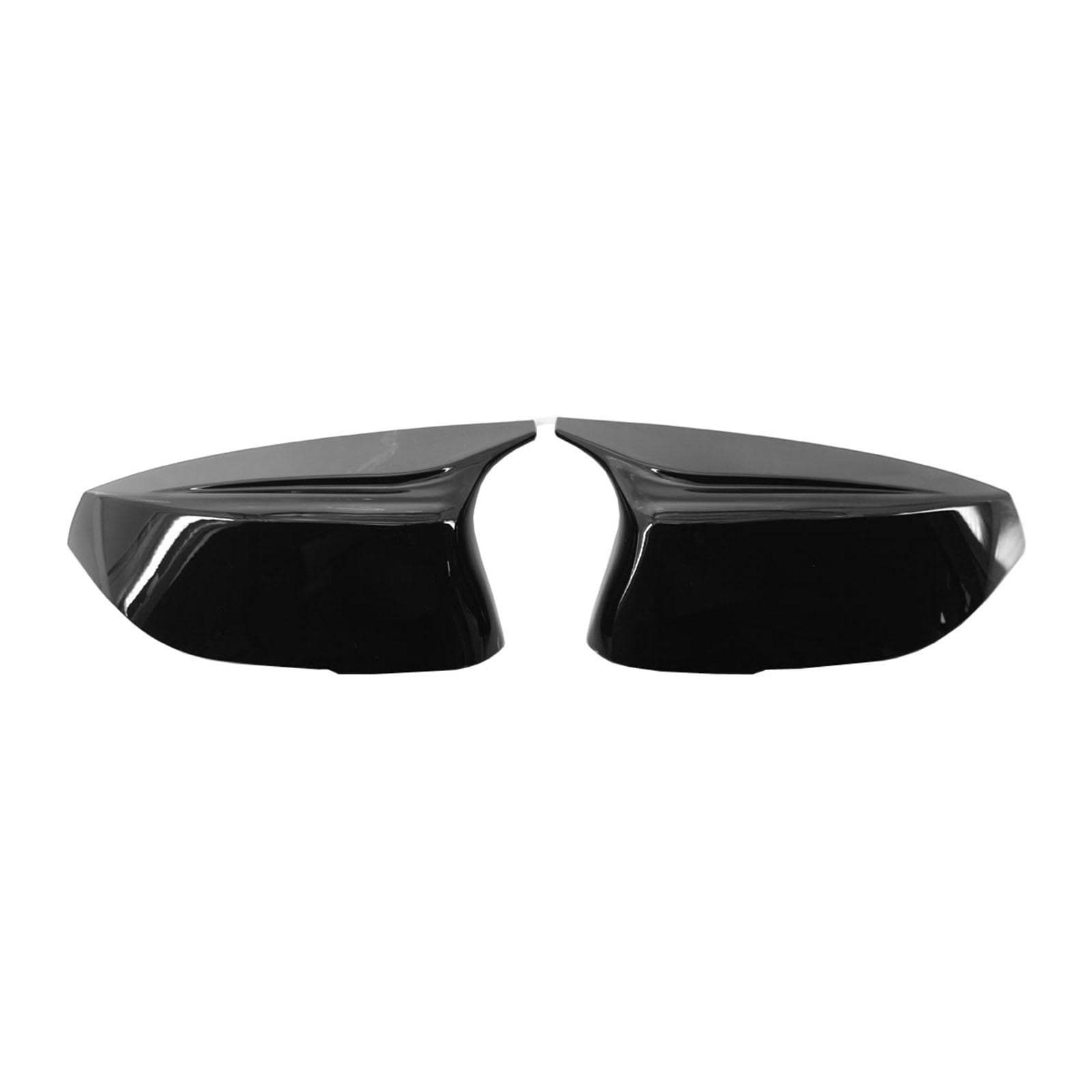 Rearview Mirror Covers Replacement for Nissan Infiniti Q50 Q50S Q70 2014 UP Q60 QX30 2016 UP, black