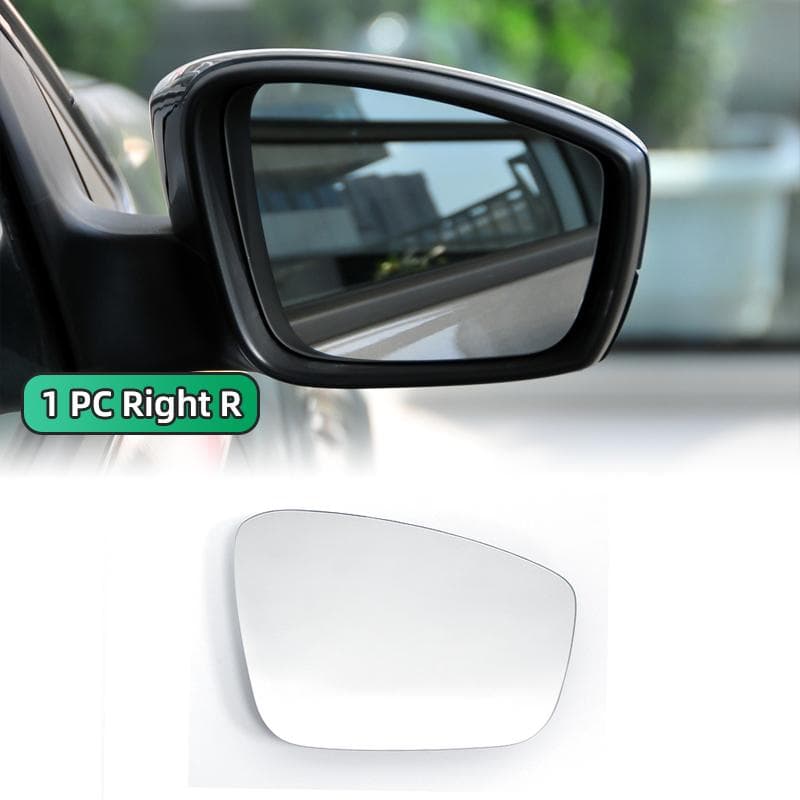 For VW Polo V 6R 6C 2009-2017 Car Left Right Rearview Side Wing Mirror Glass Heated Durable Exterior Part Wide Angle Rear View