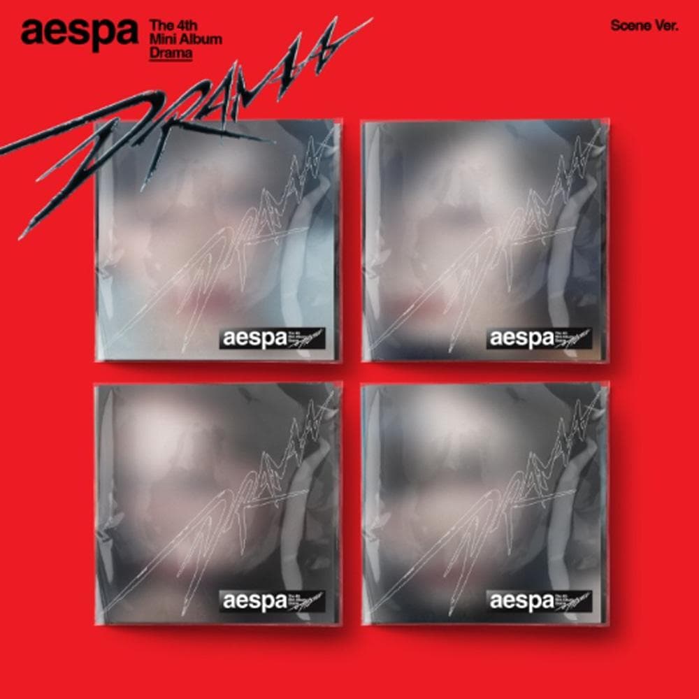 aespa : Mini 4th Album - Drama (Scene Ver.) 1 RANDOM SCENE VER