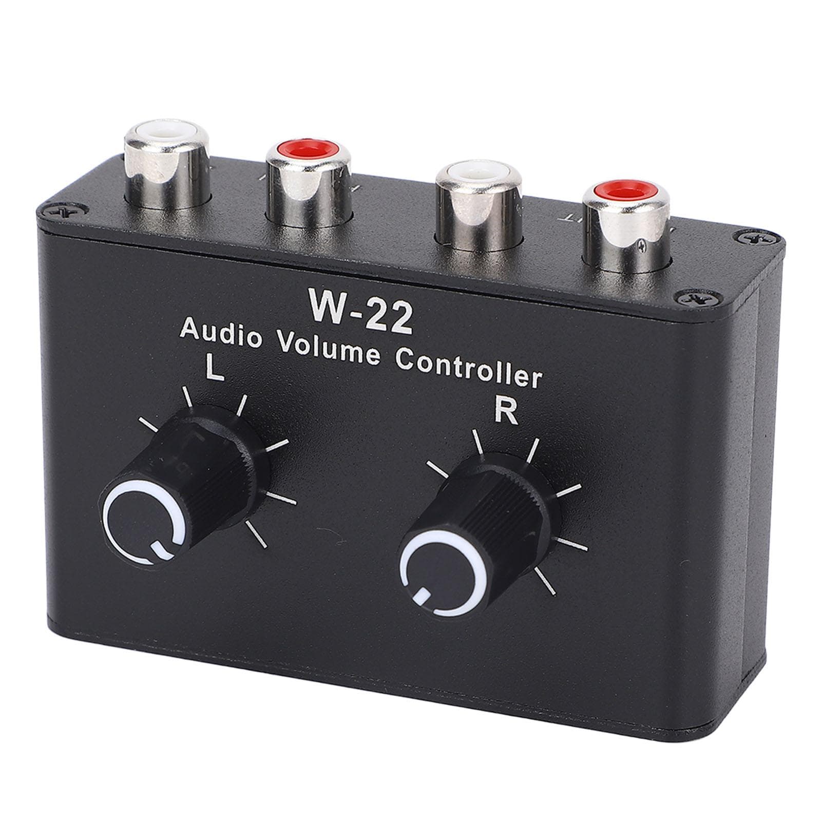 3.5mm Volume Control Box Balance Adjuster Small Attenuator Knob Line Volume Control Box