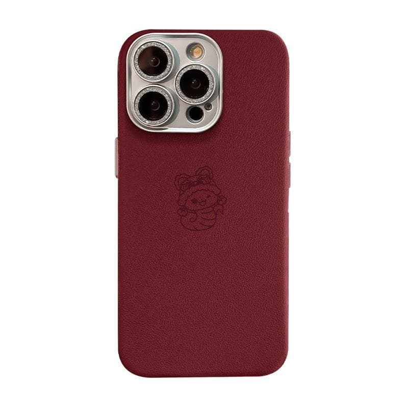 Lines of Fu Snake Suitable for Apple 16 Promax Mobile Phone Case Iphone15 New Year Anti-fall 14 Semen Hole Skin Pattern 13 Women Redmi K40/K40Pro