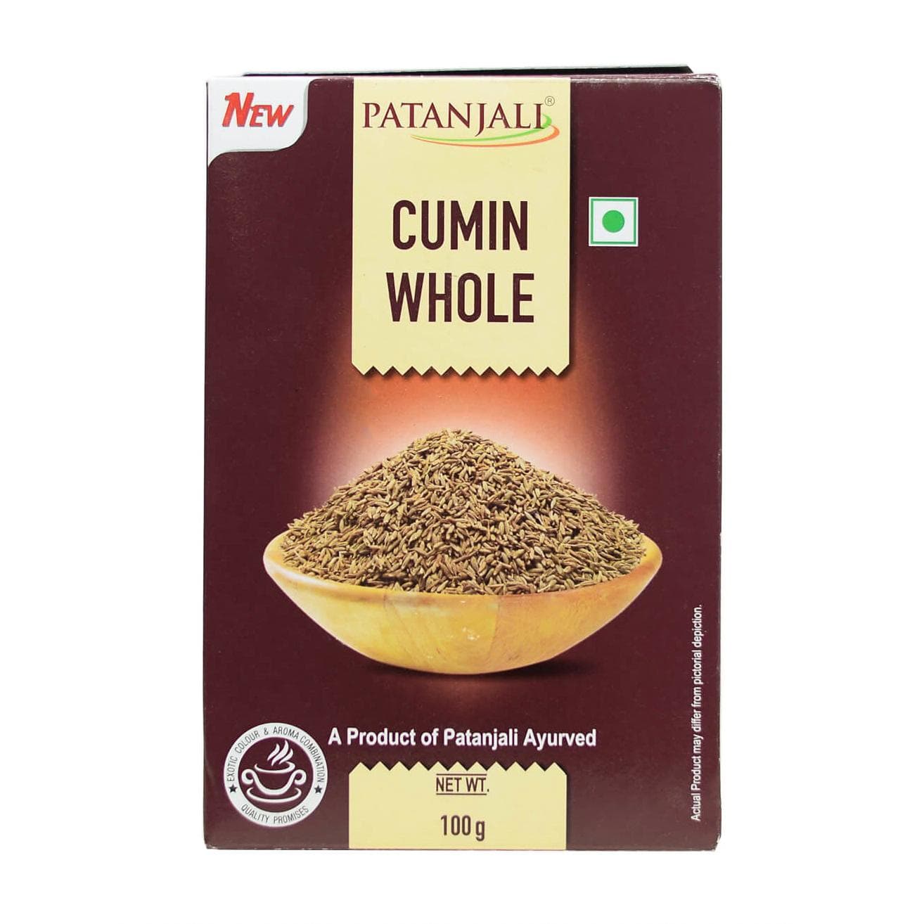 Cumin seeds (Zira) (100 g), Cumin Whole, Patanjali