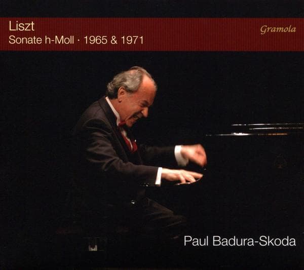 CD PAUL BADURA-SKODA - Listz: Sonate h-Moll 1965 & 1971 99147 Gramola 2017 Japan Classical Used