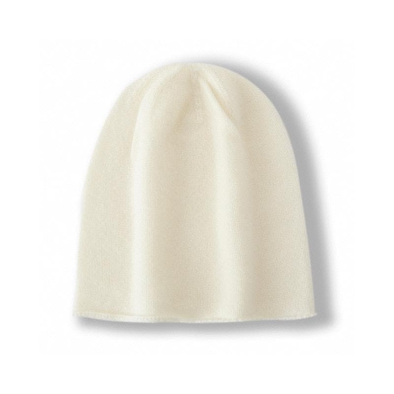 Cashmere hat, Qinghe cashmere, one size, M70 white