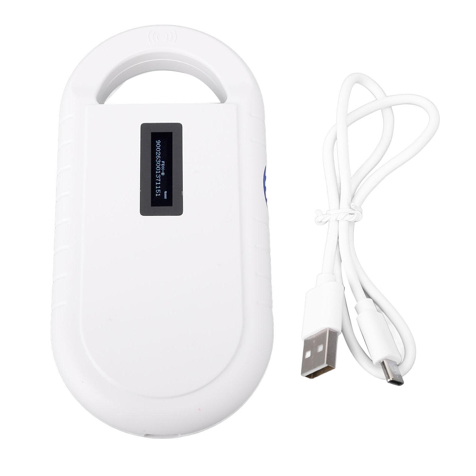 Pet Microchip Scanner 1024 Records Data Storage Fast Recognition Rechargeable Portable Animal