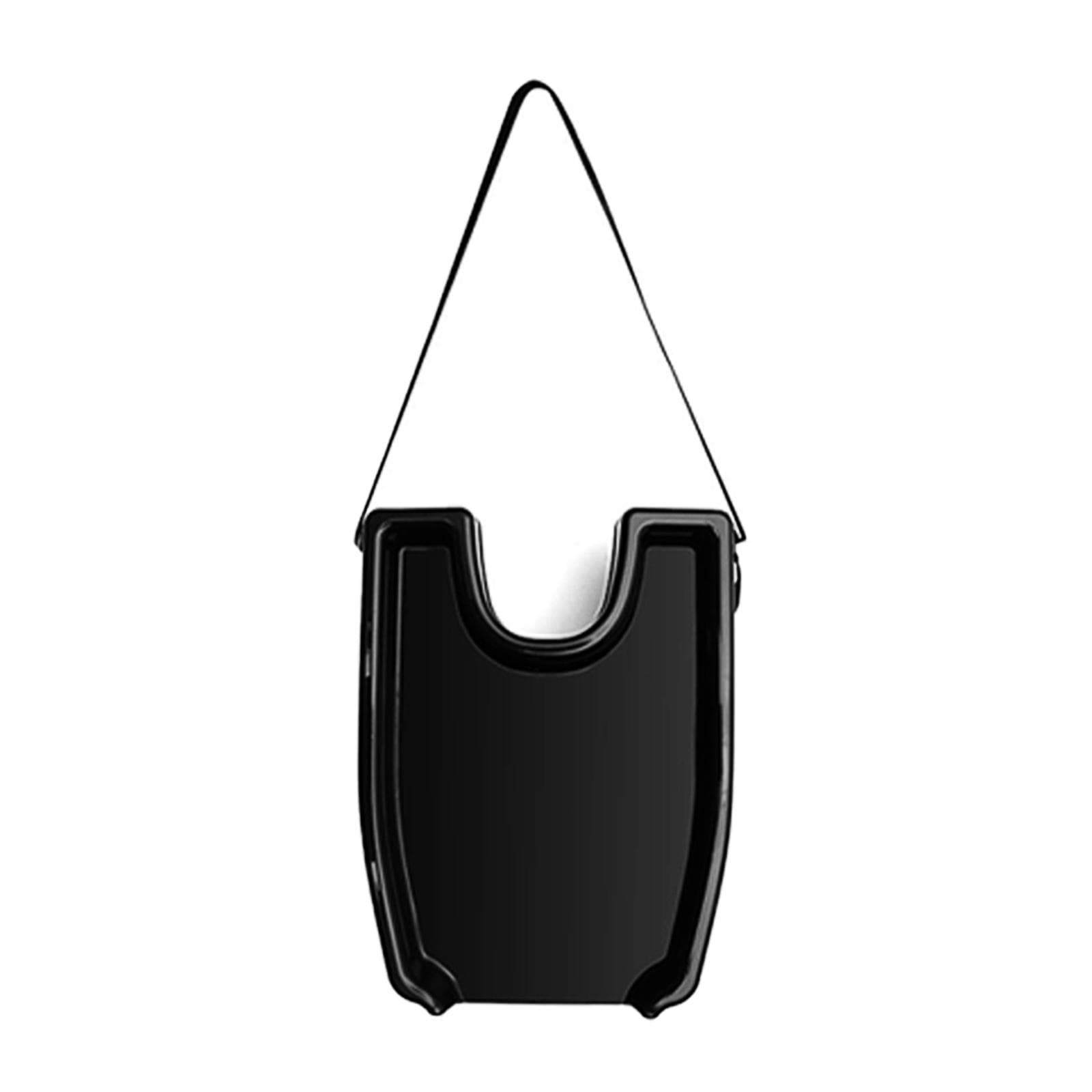 Portable Hair Shampoo Washing Tray Plastic Shampoo Sink Home Salon Hairdressing Tool for Patient black