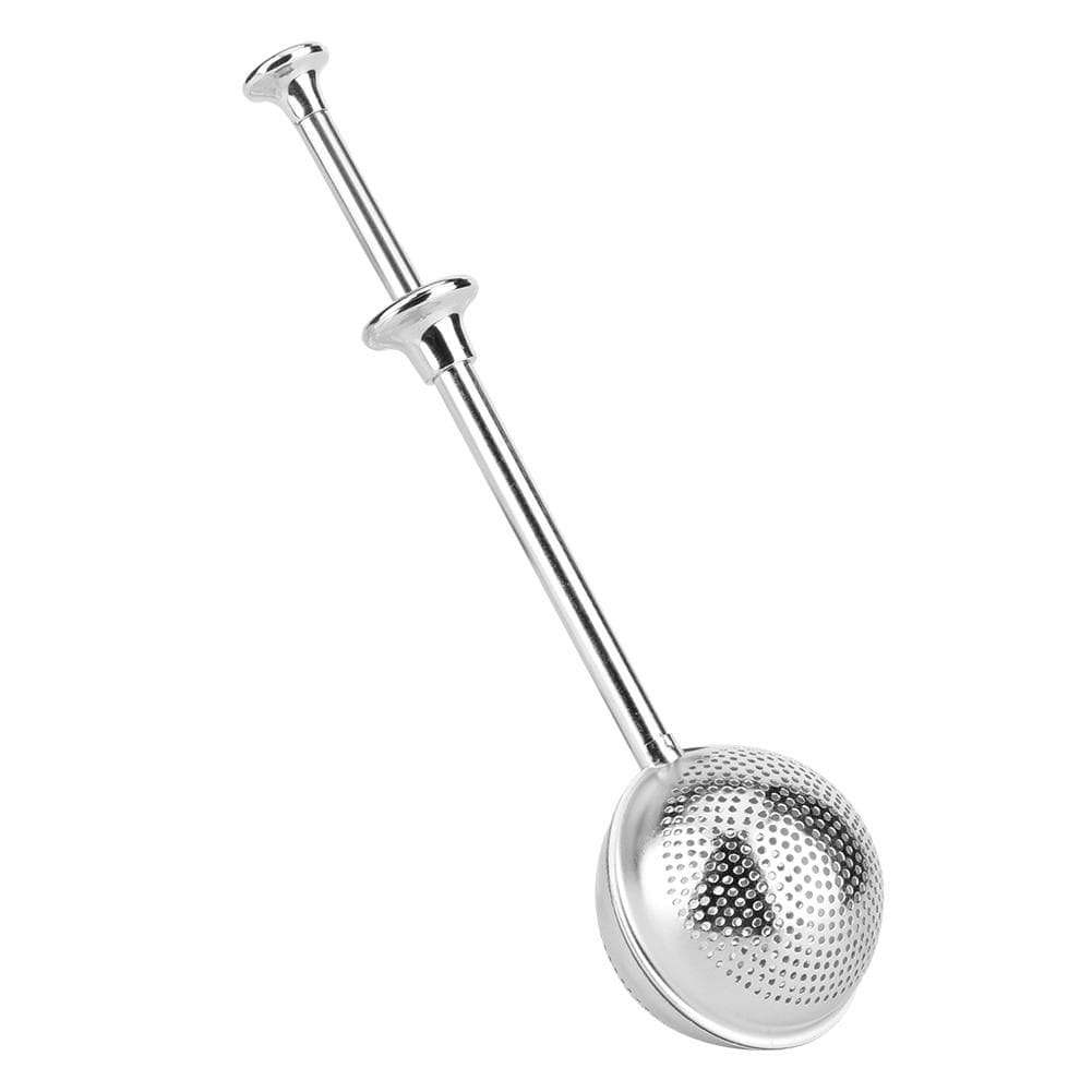 Stainless Steel Round Shape Retractable Tea Ball Infuser Filter Strainer Tea Accessories