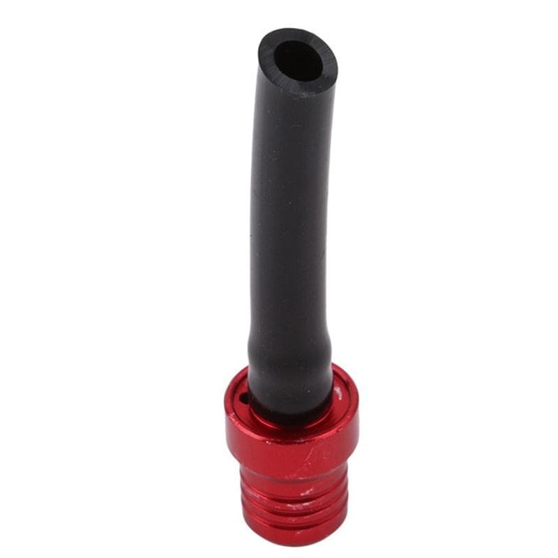 Motorcycle Gas Fuel Cap Petrol Tank Valve Vent Breather Hose Tube Motorcycle Accessories red