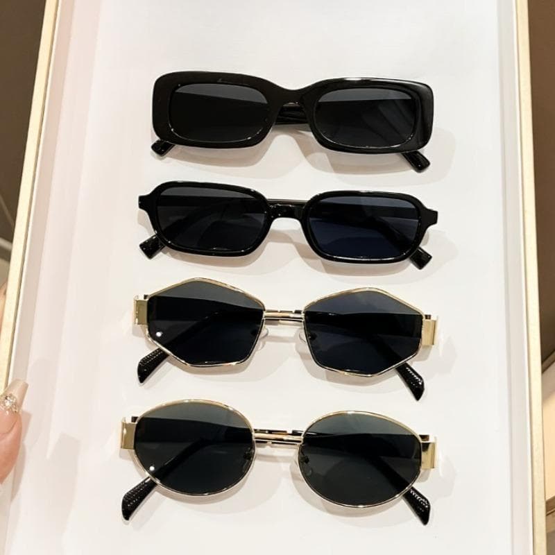 1/4 Pcs Retro Fashion Glasses for Women Men Casual Classic Style Music Festival Party Street Photography