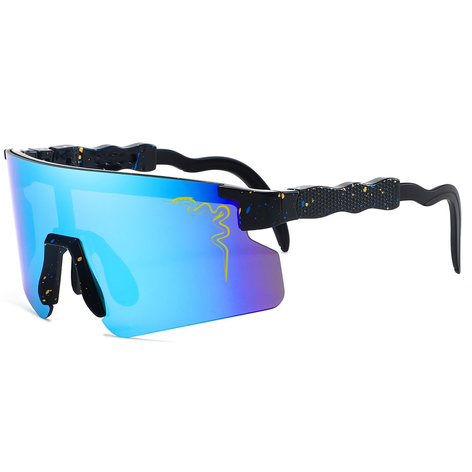 UV400 Sunglasses for Men Women Sport Cycling Baseball Outdoor MTB Bike Bicycle Goggles Eyewear One Size