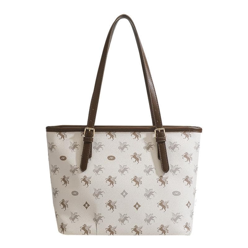 A Large-capacity, Simple Handbag for Female Students, A Versatile Summer Commuting Tote Bag, and A Stylish Single-shoulder Bag