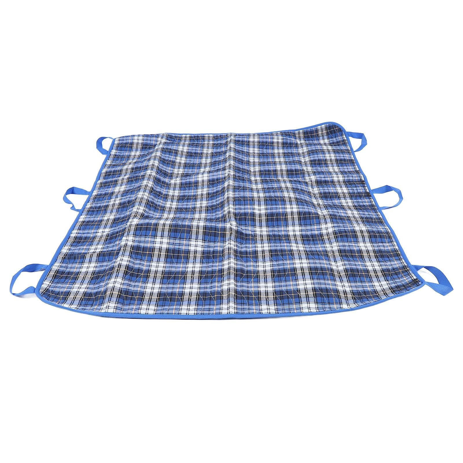 Positioning Bed Pad with 6 Reinforced Handles Washable Reusable Incontinence Mattress Protector 35.4 X 59.1in