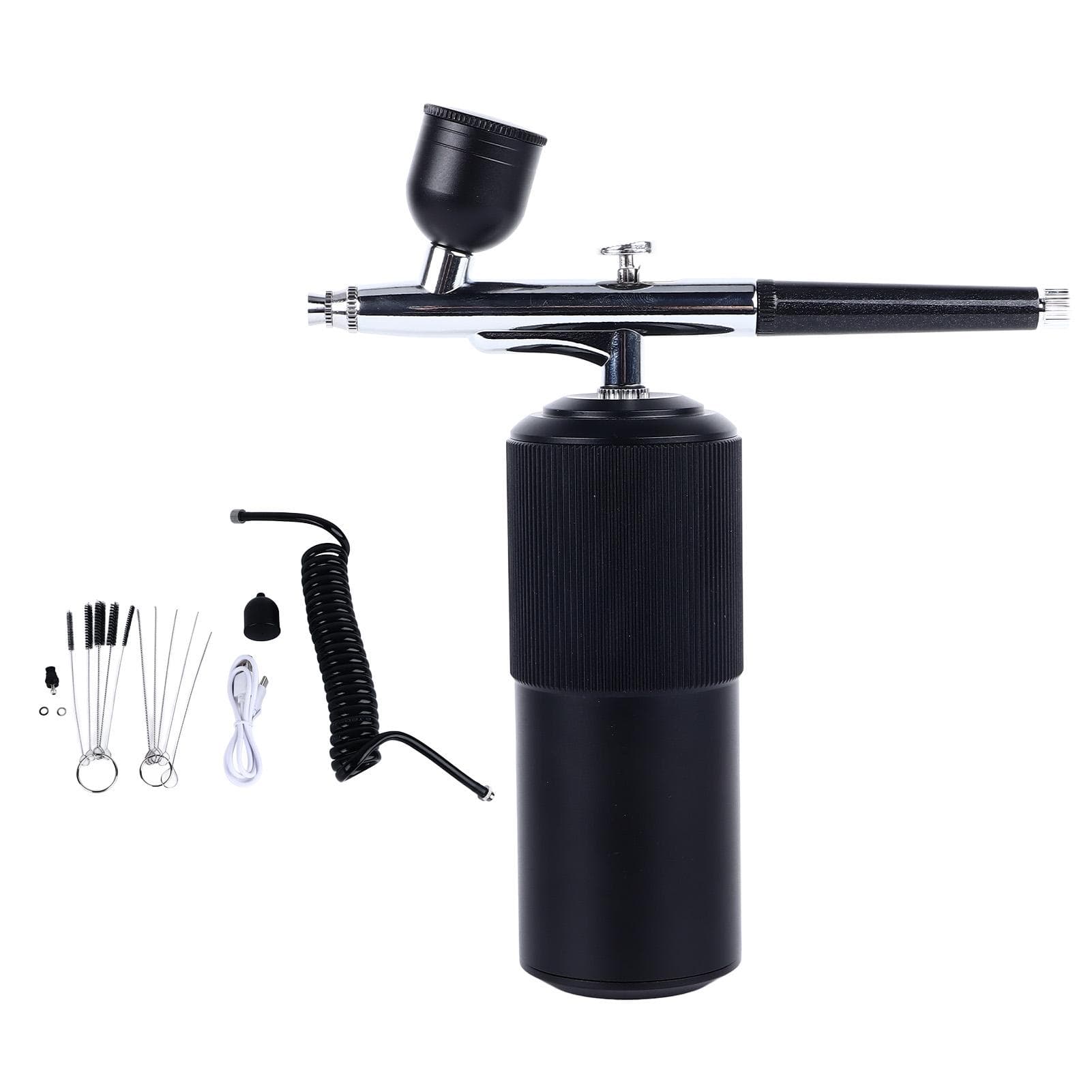 Cordless Airbrush Kit with Compressor 23 To 26PSI Rechargeable 3 Levels Adjustable Airbrush Sprayer