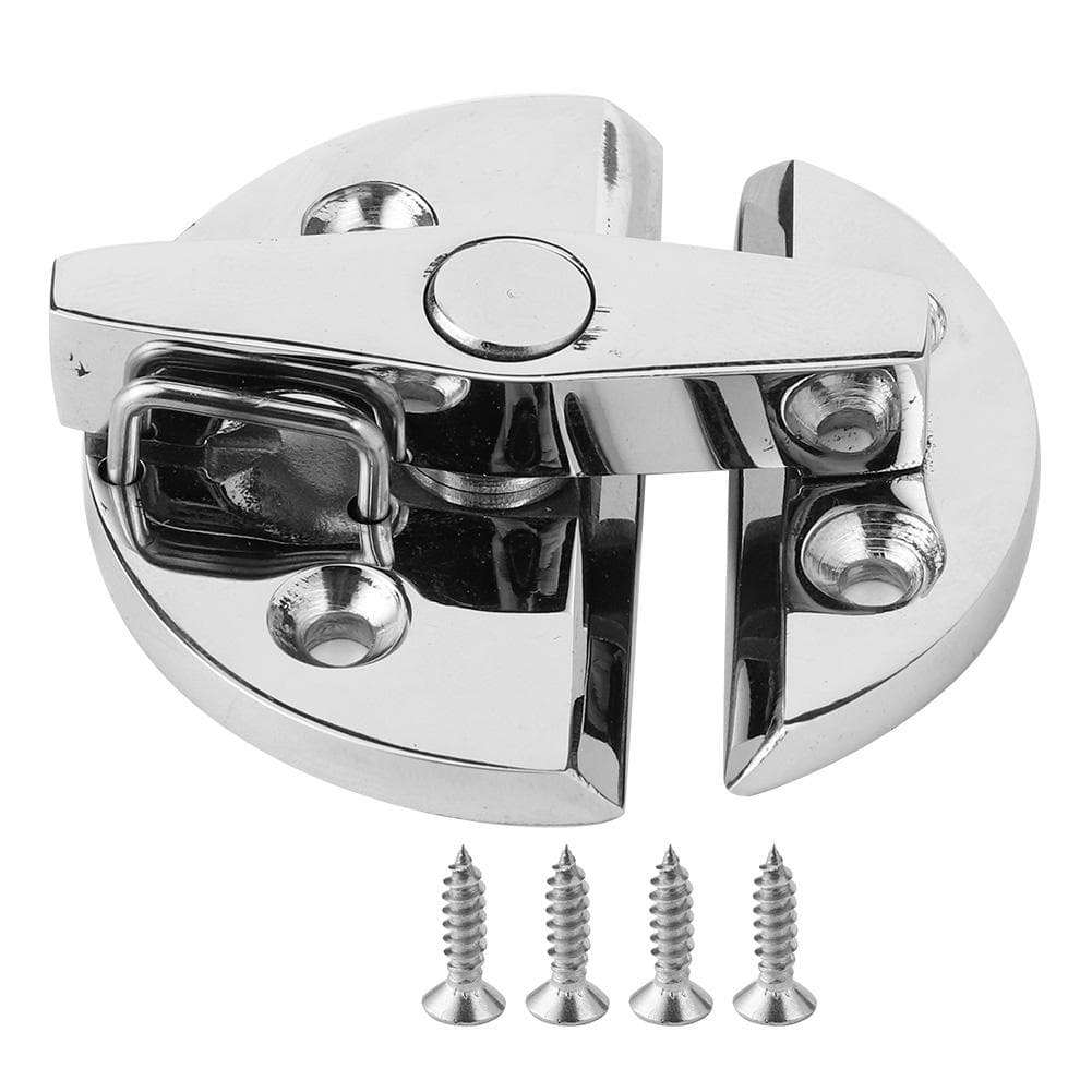 Turn Button Catch Rotate Latch Lock for Boat Door Cabinet Hatchway Marine Hardware Accessories