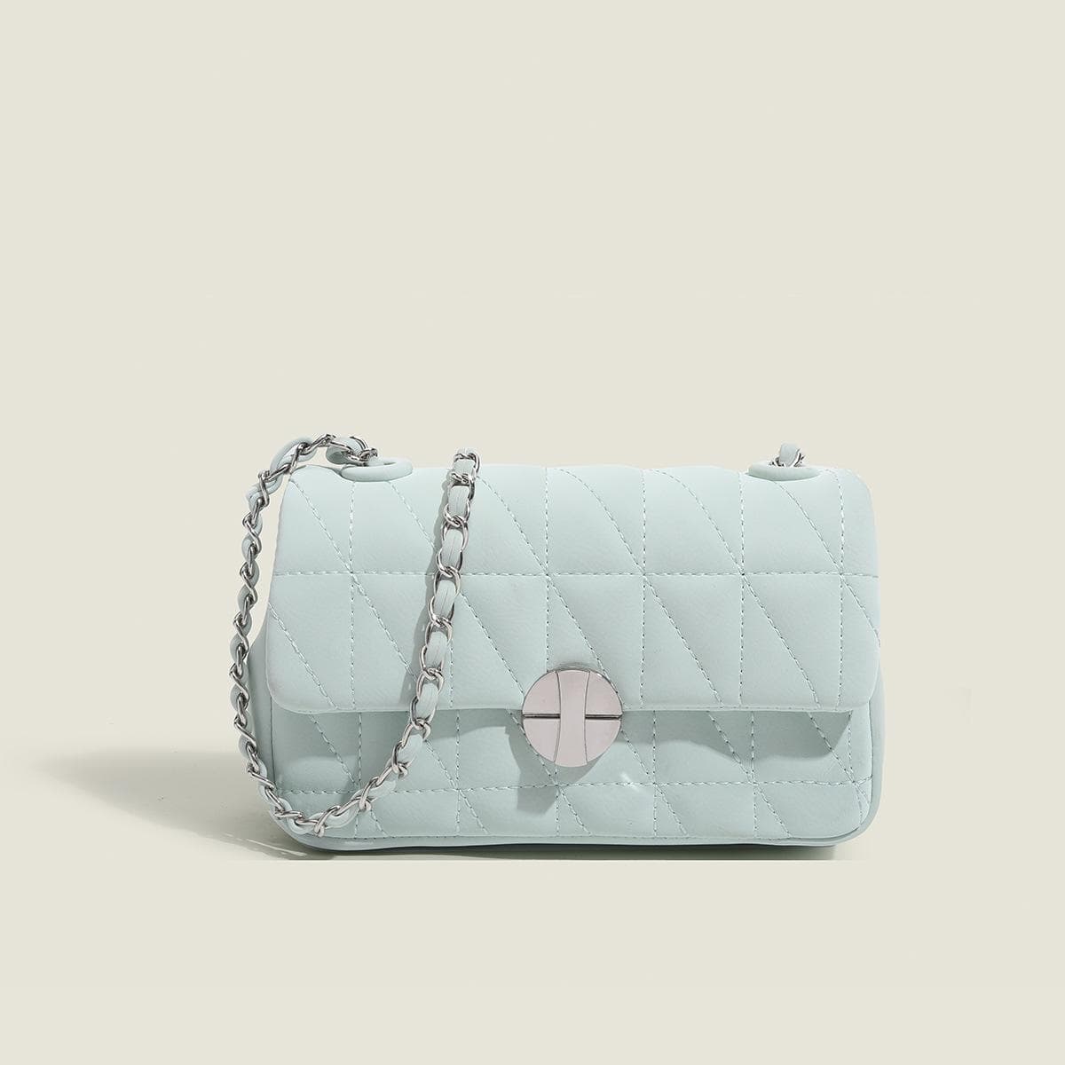 High-grade Texture Bag Female Small Fragrance Chain Small Square Bag Fashion Crossbody Bag Shoulder Bag green