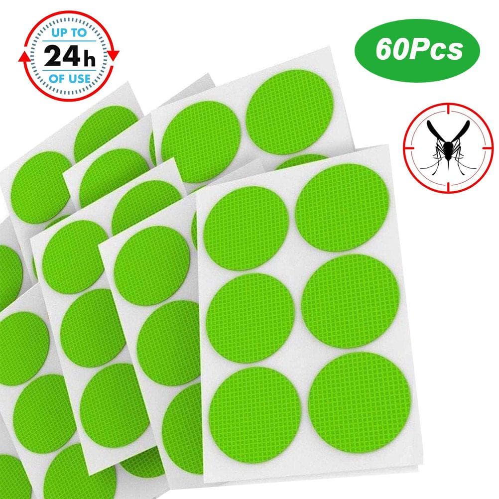 Round Anti Mosquito Stickers Natural Insect Repellent Stickers Deet Free Anti Mosquito Patch
