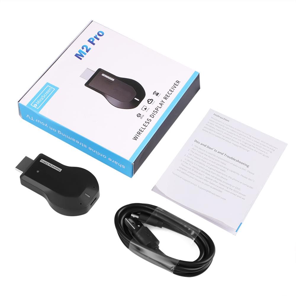 M2 Pro Wireless WiFi TV Stick Display TV Dongle HDMI-compatible Smart TV Screen Projector 1080P 4K For DLNA IOS Andorid