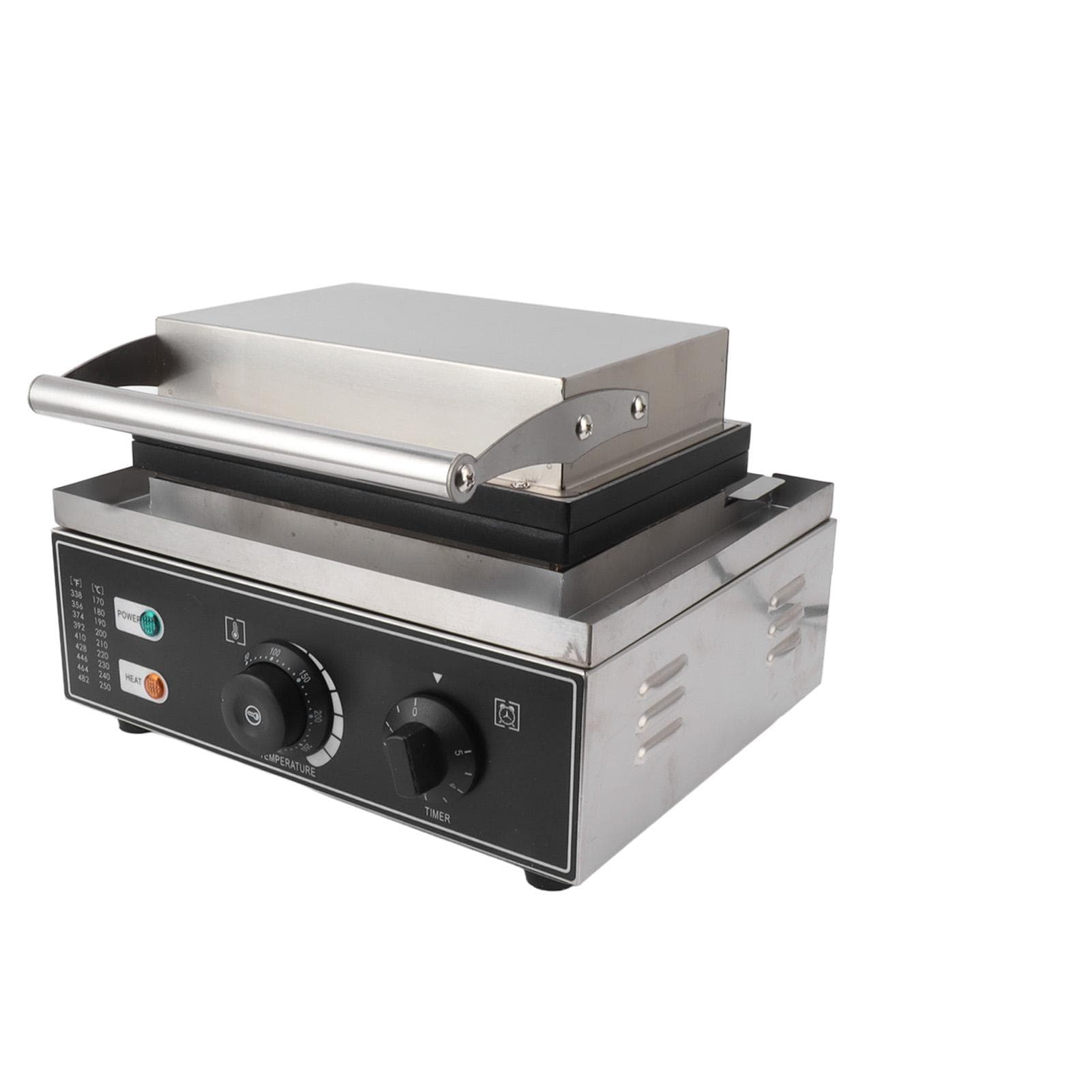 Commercial Waffle Donut Machine 5 Holes Double Sided Heating Stainless Steel Non Stick Doughnut L