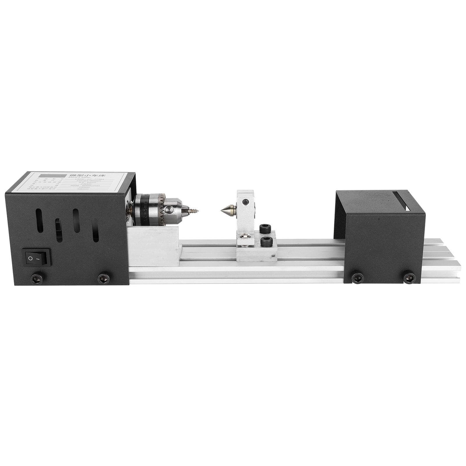 Mini Lathe Beads Machine Polishing Cutting Sanding DIY Woodworking Equipment US Plug