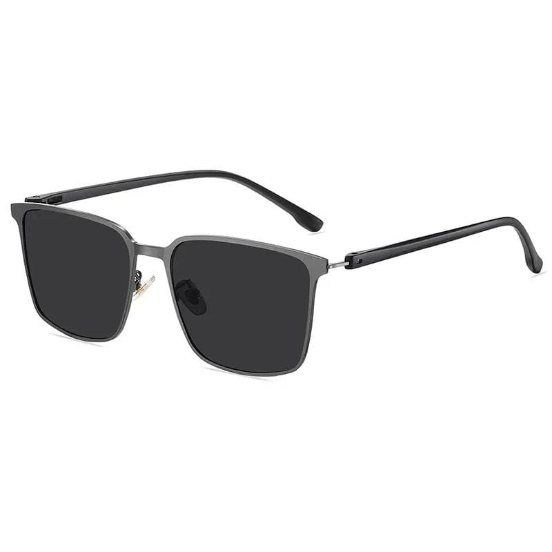 Ultra Light Stainless Sunglasses Men Metal Square Sun Glasses UV400 Fashion Summer Driving Shades