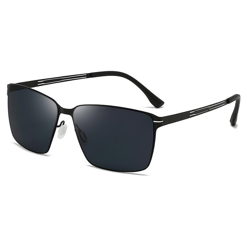 New Fashionable Metal Ultra Light Square Driver Sunglasses for Men 5138