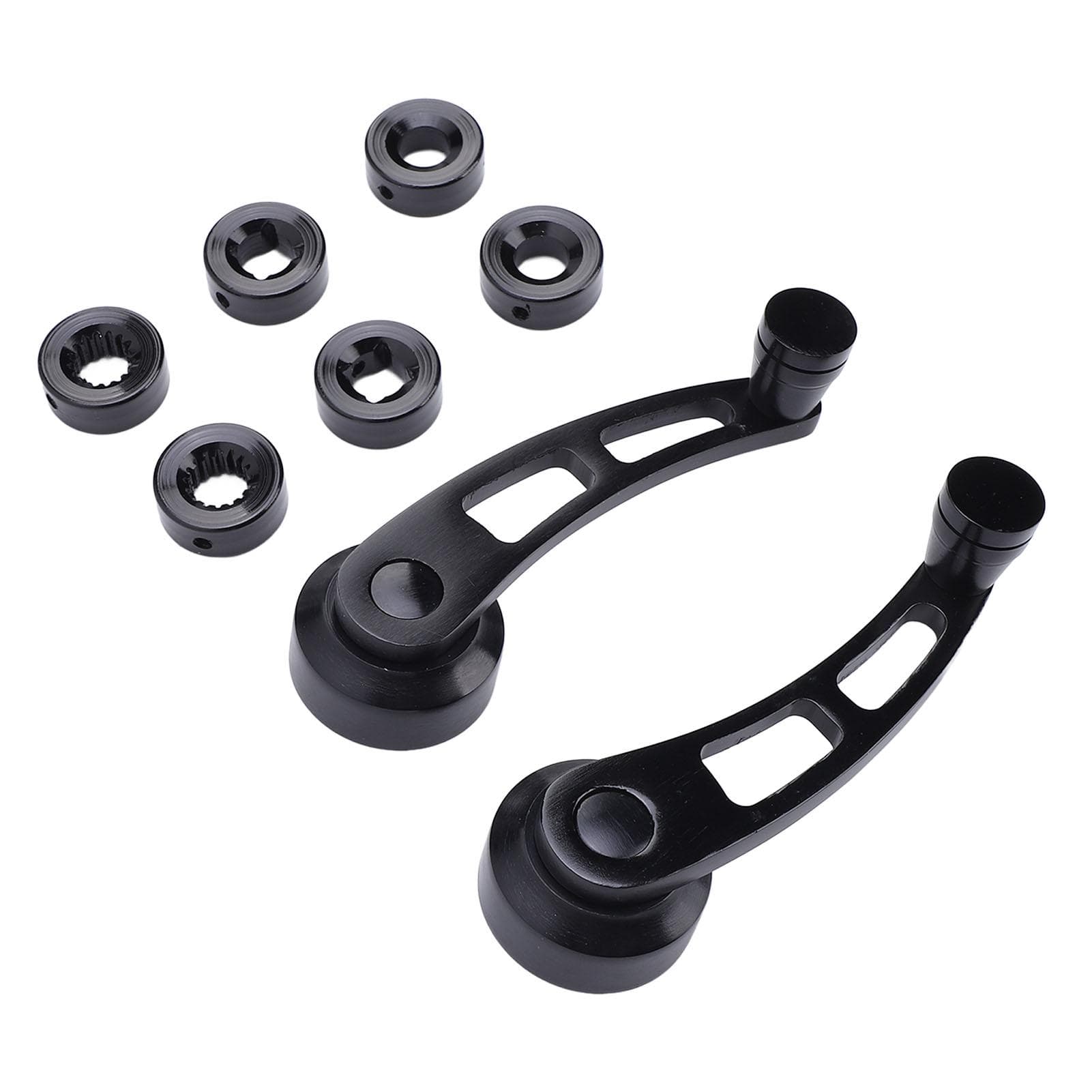 4 14 Inch Window Crank Handle Kit Billet Aluminum Black Coating Long Lasting Lightweight for Hot