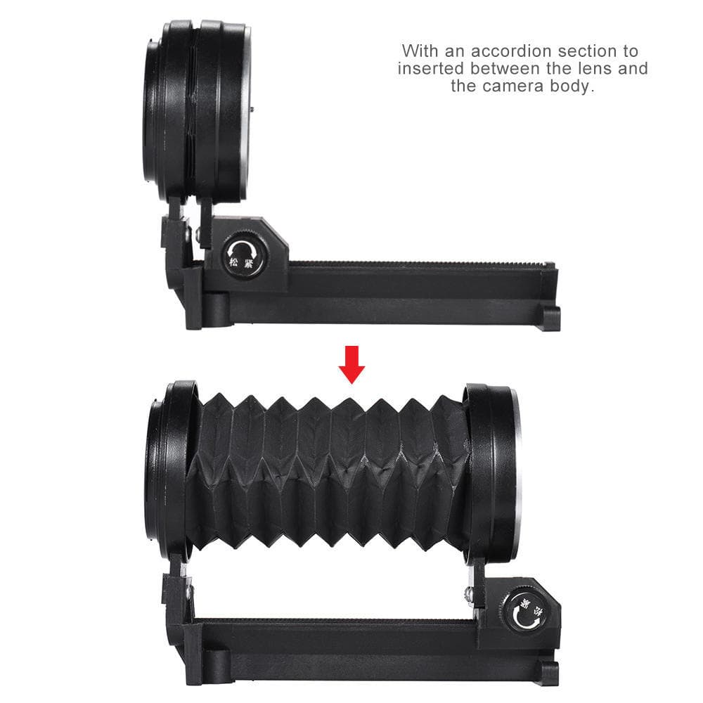 Macro Entension Bellows Focusing Attachments Accessory for Canon EOS Mount
