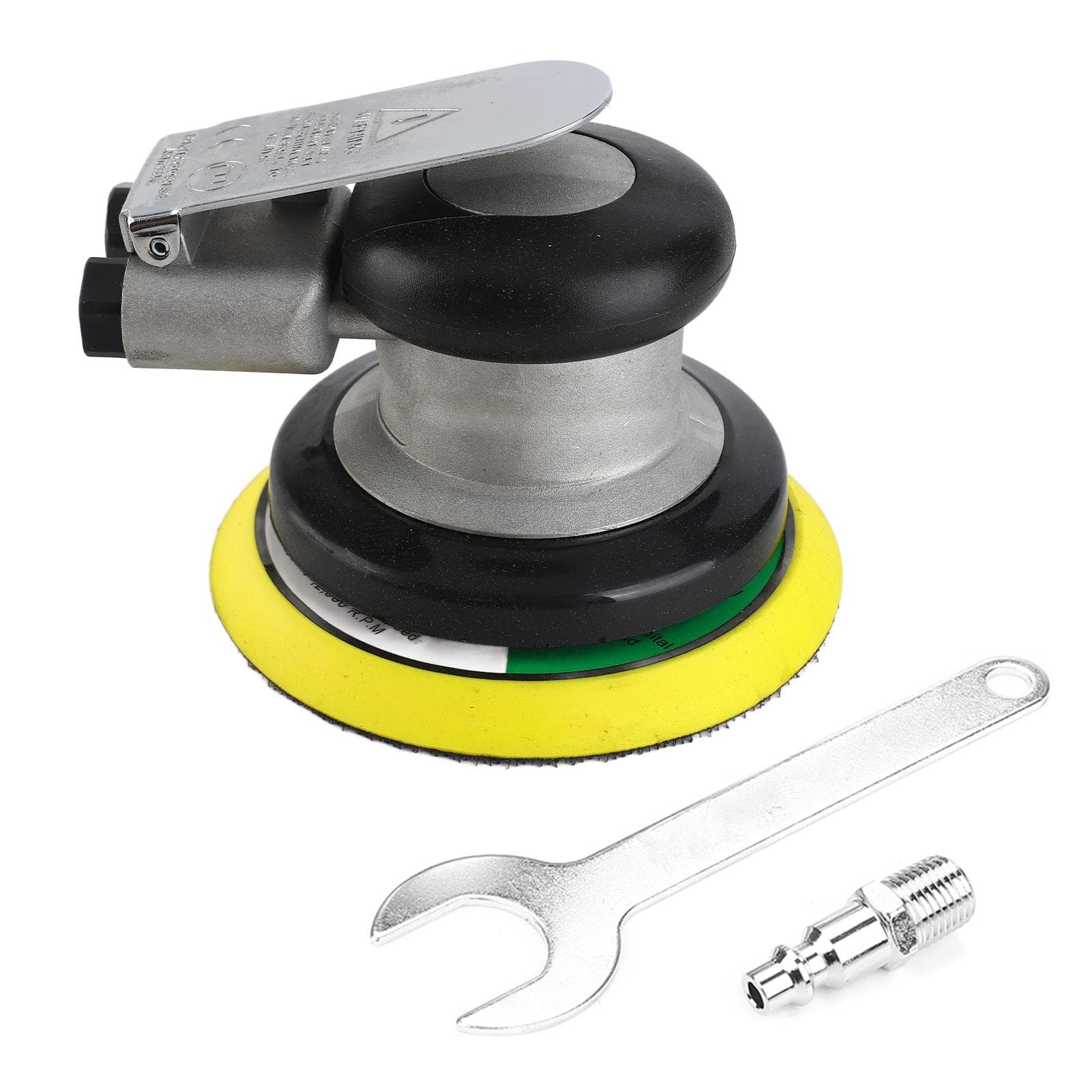 AT780 5  Air Random Orbital Sander Round Polisher Pneumatic Hand Sanding Tool