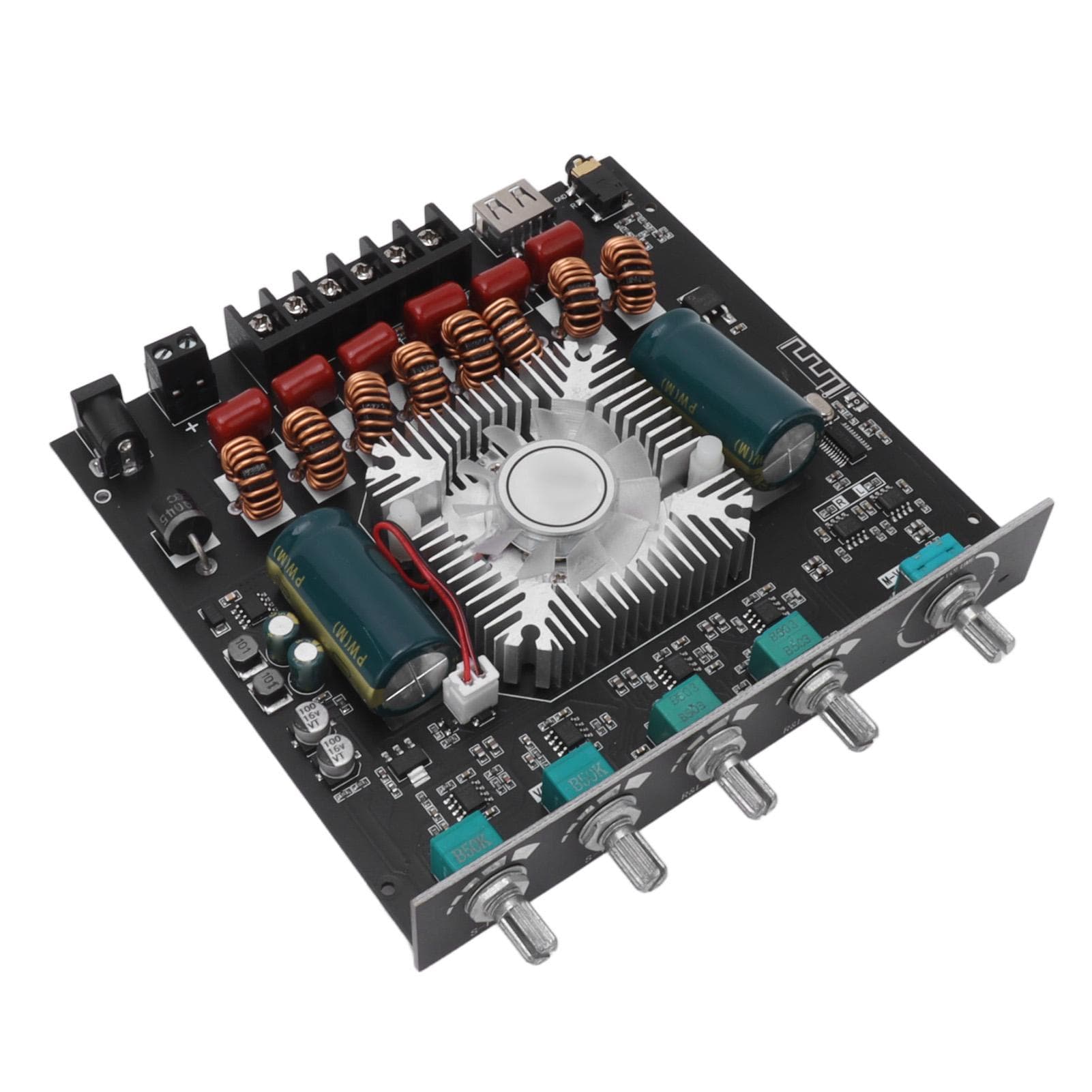 Audio Power Amplifier 2.1 Channels Bluetooth Amplifier Board Module AMP Board for Laptop PC