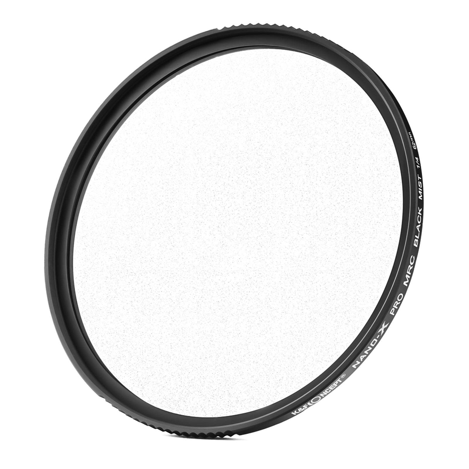 K&F CONCEPT Soft Focus Filter Diffusion Filters Black Mist 1/4 Waterproof Scratch-Resistant for 62mm