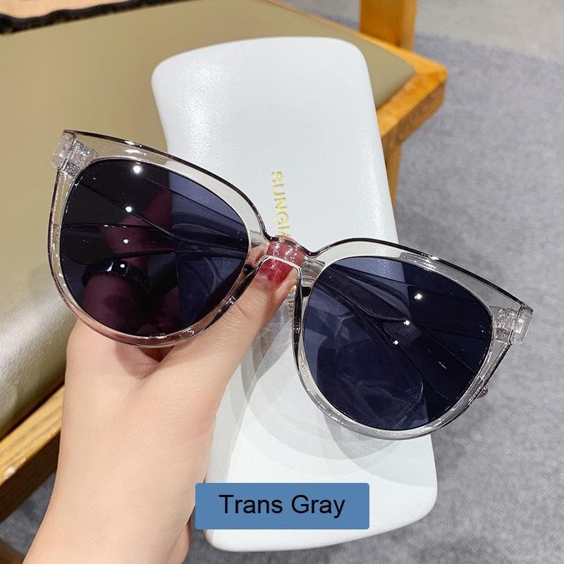 Fashion Cat Eye Sunglasses Woman Brand Designer Shades Retro Mirror Sun Glasses Female Clear Lens Vintage Gafas De Sol other